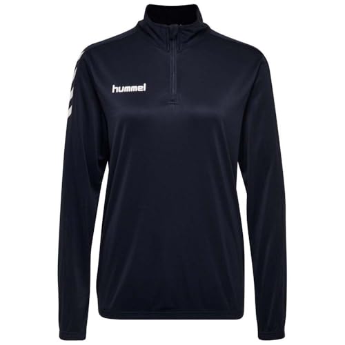 hummel Damen Core Poly Half Zip Sweatshirt, Marine, 2XL hummel Damen Core Poly Half Zip Sweatshirt, Marine, 2XL von hummel