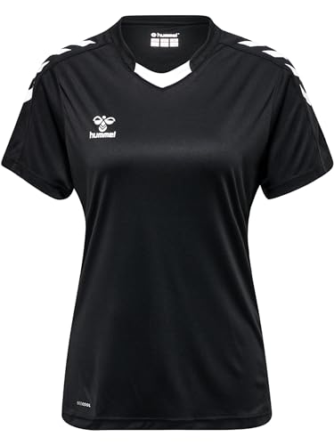 hummel Damen Hmlcore Xk Poly Jersey S/S Woman Blouse, Schwarz, XXL EU hummel Damen Hmlcore Xk Poly Jersey S/S Woman Blouse, Schwarz, XXL EU von hummel