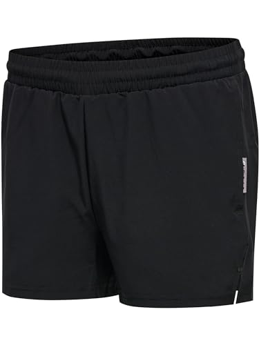 hummel Damen Hmlmove Grid Woven Woman Shorts, Schwarz, XS EU von hummel