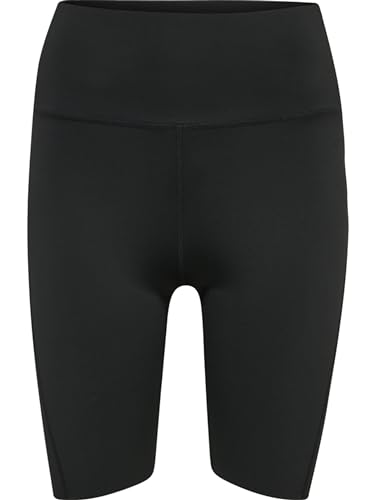 hummel Damen Hmlmt Grace Hw Tight Shorts, Schwarz, XL EU von hummel