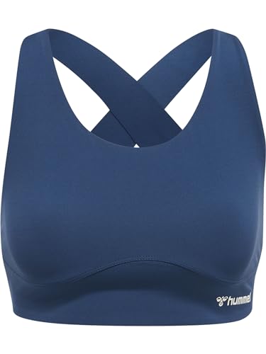 hummel Damen Hmlmt Grace Sports Bra, Insignia Blue, XL EU hummel Damen Hmlmt Grace Sports Bra, Insignia Blue, XL EU von hummel
