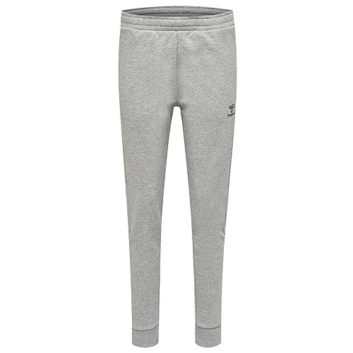 hummel Damen Hmloffgrid Wo Casual Pants, Grey Melange/Forged Iron, L EU von hummel