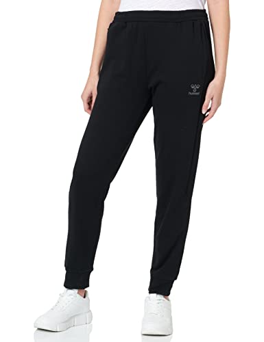 hummel Damen Hmloffgrid Wo Casual Pants, Jet Black/Forged Iron, L EU von hummel