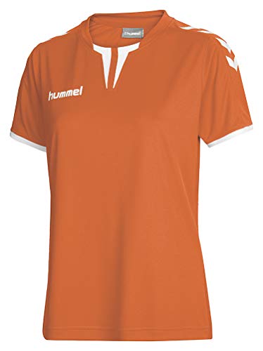 hummel Damen Trikot Core Womens SS Jersey 003649 Tangerine PR XL von hummel