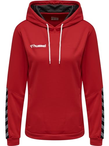 HUMMEL Damen Hmlauthentic Poly Woman Hoodie, True Red, M EU von hummel