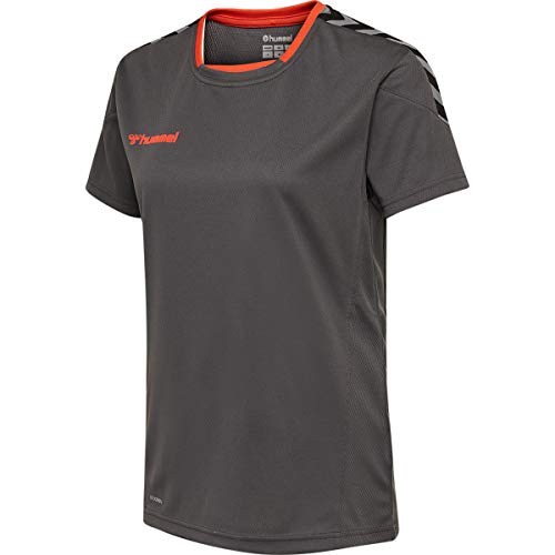 HUMMEL Damen Hmlauthentic Poly Jersey Woman S/S Trikot, Asphalt, XS EU HUMMEL Damen Hmlauthentic Poly Jersey Woman S/S Trikot, Asphalt, XS EU von hummel