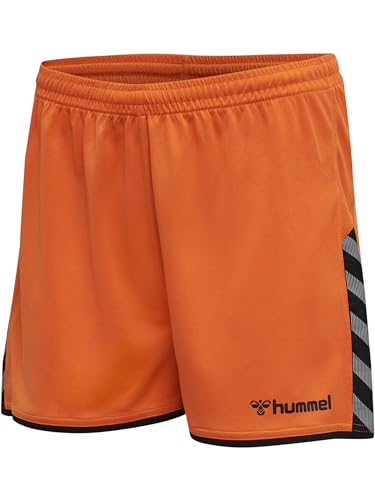 hummel Die Hmlauthentic Poly Shorts Woman Sind Unübertroffen Für Jede Sportart. Tangerine von hummel