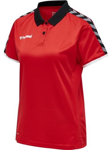 hummel Weiblich hmlAUTHENTIC Woman Functional Polo, True RED, L hummel Weiblich hmlAUTHENTIC Woman Functional Polo, True RED, L von hummel