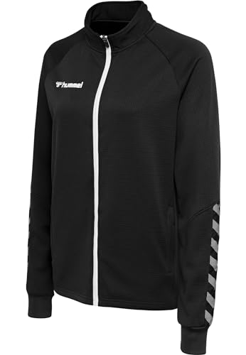 HUMMEL Weiblich hmlAUTHENTIC Women Poly Zip Jacket Jacke, Black/White, XS HUMMEL Weiblich hmlAUTHENTIC Women Poly Zip Jacket Jacke, Black/White, XS von hummel