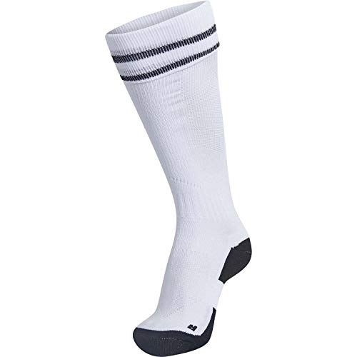hummel Unisex Element Football Socken, Weiß/Schwarz, 35-38 EU hummel Unisex Element Football Socken, Weiß/Schwarz, 35-38 EU von hummel
