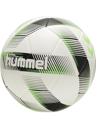 Hummel Futsal Ball Storm Light FB 207528 White/Black/Green 4 von hummel