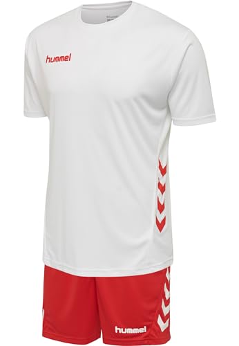 hummel Ensemble Duo Set, Blanc/Rouge von hummel