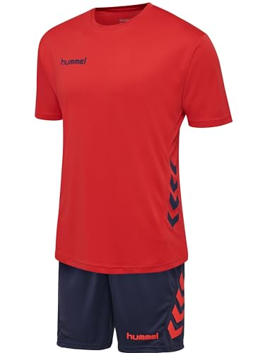 hummel Ensemble Duo Set, TRUE RED/MARINE, XXL von hummel