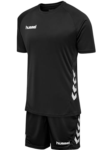 hummel Herren Ensemble Promo Set Trainingsanzug, Schwarz, M hummel Herren Ensemble Promo Set Trainingsanzug, Schwarz, M von hummel