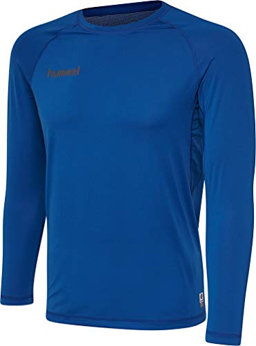 hummel Herren Hml First Performance Jersey L/S Shirt, True Blue, L EU hummel Herren Hml First Performance Jersey L/S Shirt, True Blue, L EU von hummel