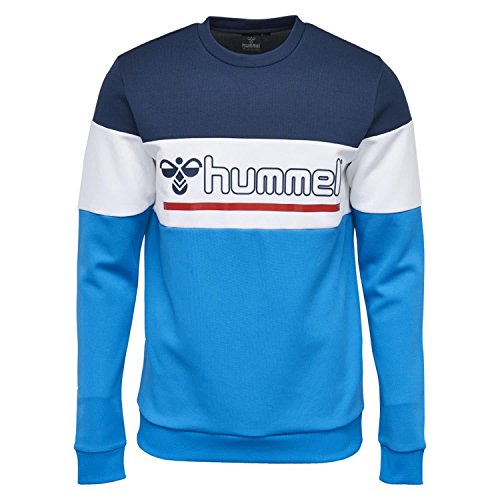 hummel Herren HML Matti Sweatshirt, Blau, XL hummel Herren HML Matti Sweatshirt, Blau, XL von hummel