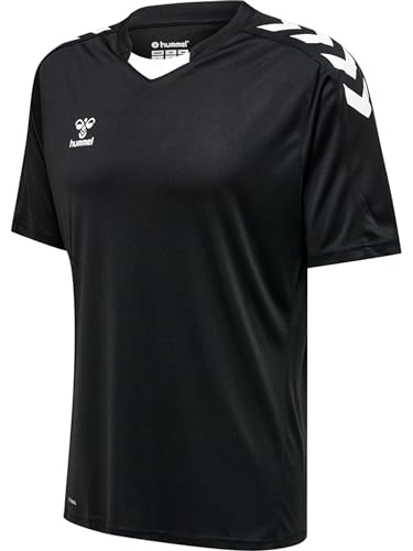 Hummel Herren Hmlcore Xk Poly Jersey S/S T-Shirt, Schwarz, 4XL EU Hummel Herren Hmlcore Xk Poly Jersey S/S T-Shirt, Schwarz, 4XL EU von hummel