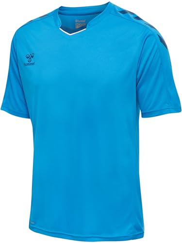 hummel Herren Hmlcore Xk Poly Jersey S/S T-Shirt, Blue Danube, S EU hummel Herren Hmlcore Xk Poly Jersey S/S T-Shirt, Blue Danube, S EU von hummel