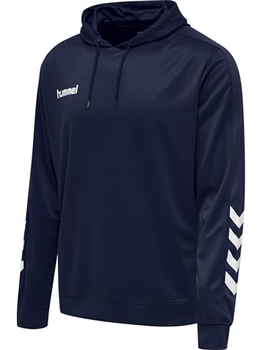 hummel Herren Hmlpromo Poly Hoodie Sweatshirt, Bleu Marine, S hummel Herren Hmlpromo Poly Hoodie Sweatshirt, Bleu Marine, S von hummel