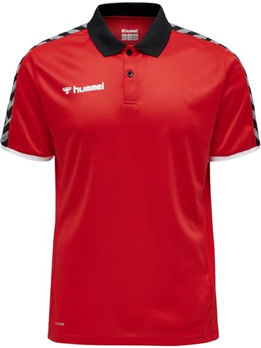 HUMMEL Herren Hmlauthentic Functional Polo, True Red, XXL EU von hummel