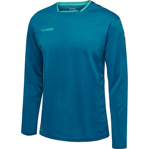 hummel Herren Authentic Poly Jersey L/S Trikot, Celestial, S hummel Herren Authentic Poly Jersey L/S Trikot, Celestial, S von hummel