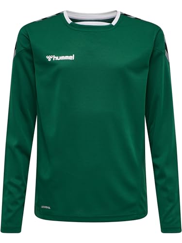hummel Herren Hmlauthentic Poly Jersey L/S Trikot, Evergreen, S EU hummel Herren Hmlauthentic Poly Jersey L/S Trikot, Evergreen, S EU von hummel