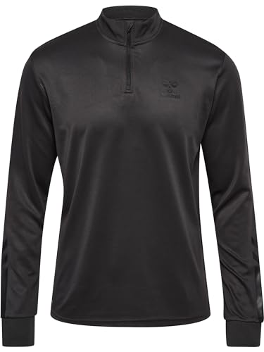 hummel Herren Hmlactive Pl Half Zip Sweatshirt, Obsidian, L EU von hummel