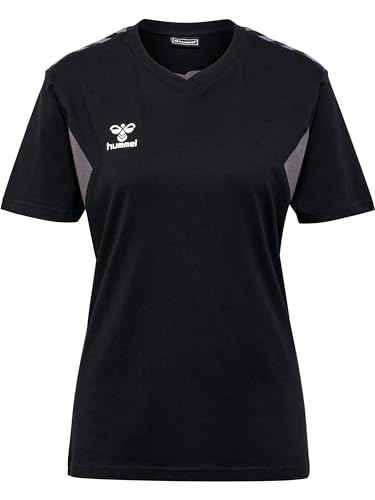 hummel Hmlauthentic Co T-Shirt Damen Multisport Recycelter Stoff von hummel