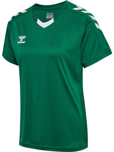 hummel Damen Hmlcore Xk Poly Jersey S/S Woman Blouse, Evergreen, S EU hummel Damen Hmlcore Xk Poly Jersey S/S Woman Blouse, Evergreen, S EU von hummel