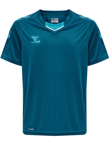 hummel hmlCORE XK Poly Jersey S/S Kids, Blue Coral, 176 hummel hmlCORE XK Poly Jersey S/S Kids, Blue Coral, 176 von hummel