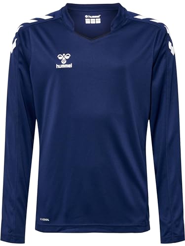 hummel, hmlCORE XK Poly Jersey L-S Kids, Marine, 152 hummel, hmlCORE XK Poly Jersey L-S Kids, Marine, 152 von hummel