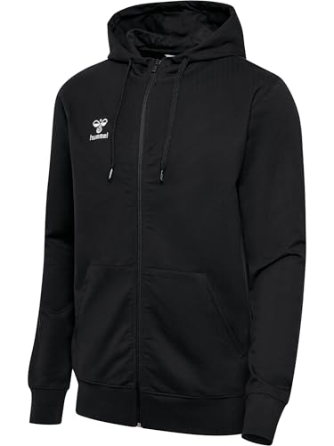 hummel Herren Hmlgo 2.0 Zip Hoodie Sweatshirt, Schwarz, XL EU hummel Herren Hmlgo 2.0 Zip Hoodie Sweatshirt, Schwarz, XL EU von hummel