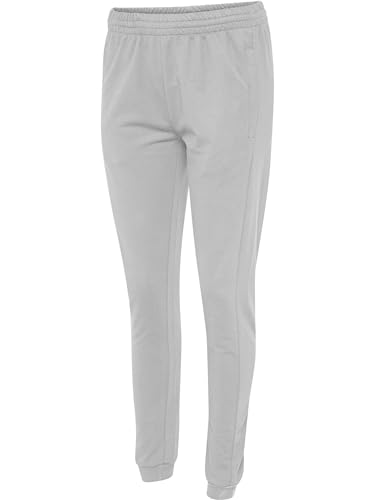 Hummel Damen Hmlgo Cotton Pants Woman Hose, Grey Melange, L EU Hummel Damen Hmlgo Cotton Pants Woman Hose, Grey Melange, L EU von hummel