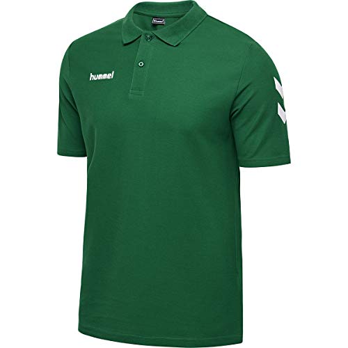 hummel Unisex Kinder Hmlgo Kids Cotton Polo Hemd, Evergreen, 176 EU hummel Unisex Kinder Hmlgo Kids Cotton Polo Hemd, Evergreen, 176 EU von hummel