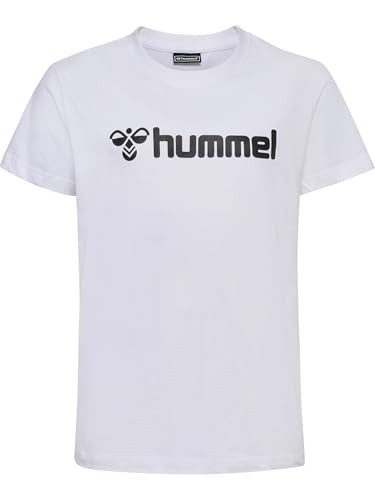 hummel Unisex Kinder Hmlmover Cotton S/S Kids T-Shirt, Weiß, 152 EU hummel Unisex Kinder Hmlmover Cotton S/S Kids T-Shirt, Weiß, 152 EU von hummel