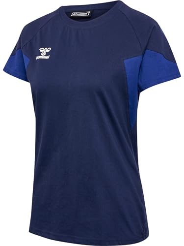 hummel Damen Hmltravel S/S Woman T-Shirt, Marine, XS EU hummel Damen Hmltravel S/S Woman T-Shirt, Marine, XS EU von hummel