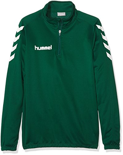 hummel Jungen CORE 1/2 Zip Sweat Sweatshirt, Evergreen, 40-52 von hummel