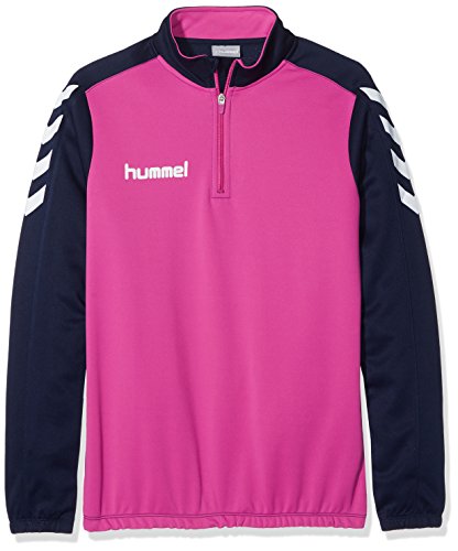 hummel Jungen CORE 1/2 Zip Sweat Sweatshirt, Marine/Rose Violet, 64-76 von hummel