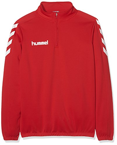 hummel Jungen CORE 1/2 Zip Sweat Sweatshirt, True RED, 40-52 von hummel