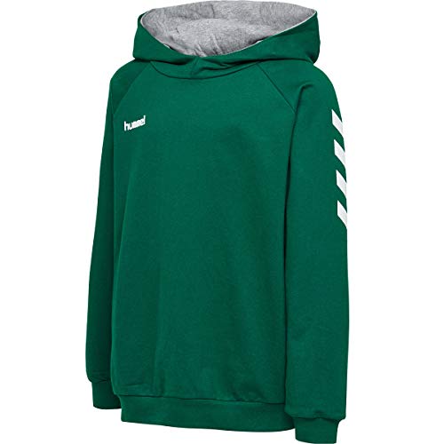 HUMMEL Unisex Kinder Hmlgo Kids Cotton Hoodie Kapuzenpullover, Evergreen, 116 EU HUMMEL Unisex Kinder Hmlgo Kids Cotton Hoodie Kapuzenpullover, Evergreen, 116 EU von hummel