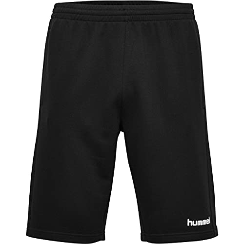 Hummel Kinder hmlGO KIDS COTTON BERMUDA Shorts, Schwarz, 140 Hummel Kinder hmlGO KIDS COTTON BERMUDA Shorts, Schwarz, 140 von hummel