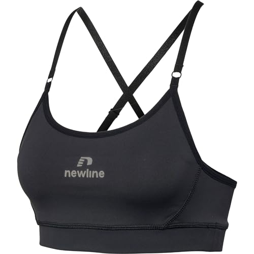 hummel Newline Damen Augusta Bra Laufbekleidung Sport-BH Schwarz - S hummel Newline Damen Augusta Bra Laufbekleidung Sport-BH Schwarz - S von hummel