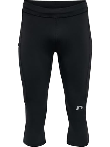 hummel Newline Herren Core Knee Tights Laufbekleidung Tight Schwarz - M hummel Newline Herren Core Knee Tights Laufbekleidung Tight Schwarz - M von hummel