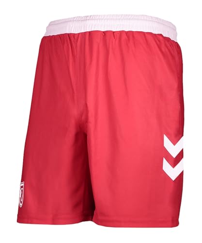 hummel Replicas - Shorts - National SSV Jahn Regensburg Short Home 2023/2024 rot 3XL von hummel