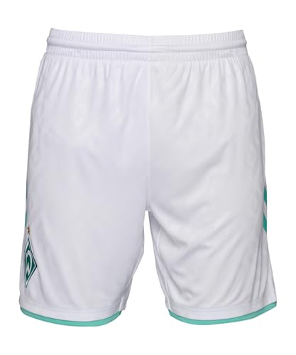 hummel Replicas - Shorts - National SV Werder Bremen Short 3rd 2023/2024 Kids weiss 6 (116) von hummel