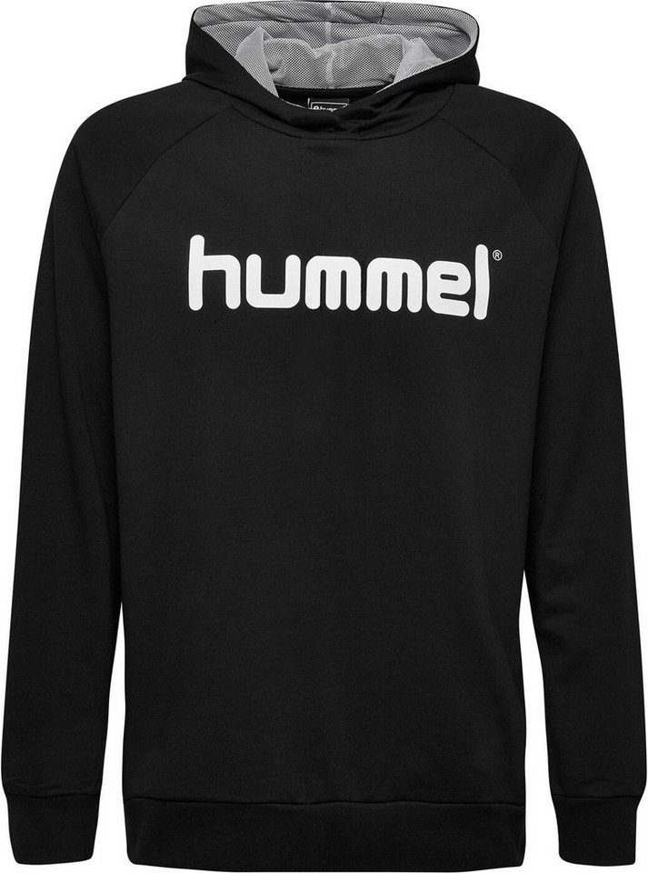 hummel Sweatshirt HMLGO KIDS COTTON LOGO HOODIE BLACK hummel Sweatshirt HMLGO KIDS COTTON LOGO HOODIE BLACK von hummel