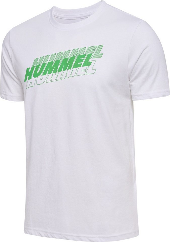 hummel T-Shirt Hmlgraphic Triple Logo Cotton Tee von hummel