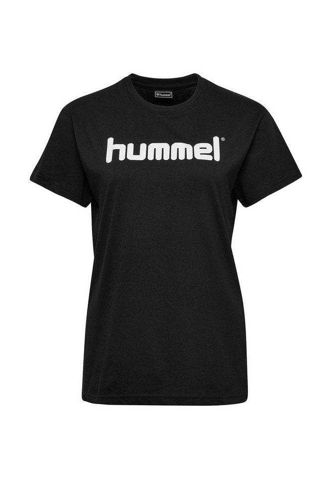 hummel T-Shirt T-Shirt Training Kurzarm Sport Rundhals Figurbetont 7236 in Schwarz von hummel