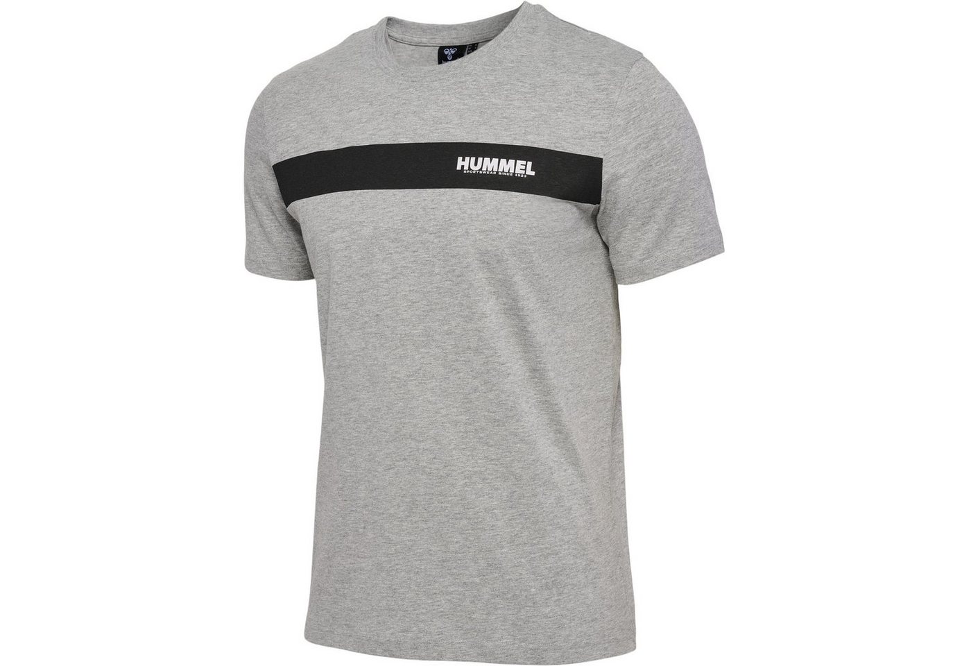 hummel T-Shirt hmlLEGACY SEAN T-SHIRT GREY MELANGE von hummel