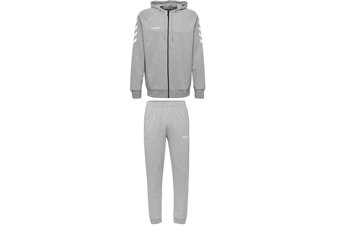 hummel Trainingsanzug Hummel Herren Sweatanzug Go Cotton Zip 204230+203530 hummel Trainingsanzug Hummel Herren Sweatanzug Go Cotton Zip 204230+203530 von hummel